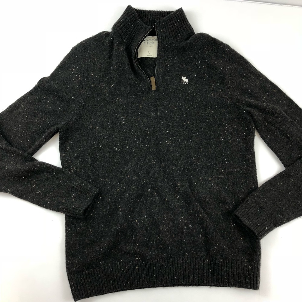 AF Wool 1/4 ZIP Sweater